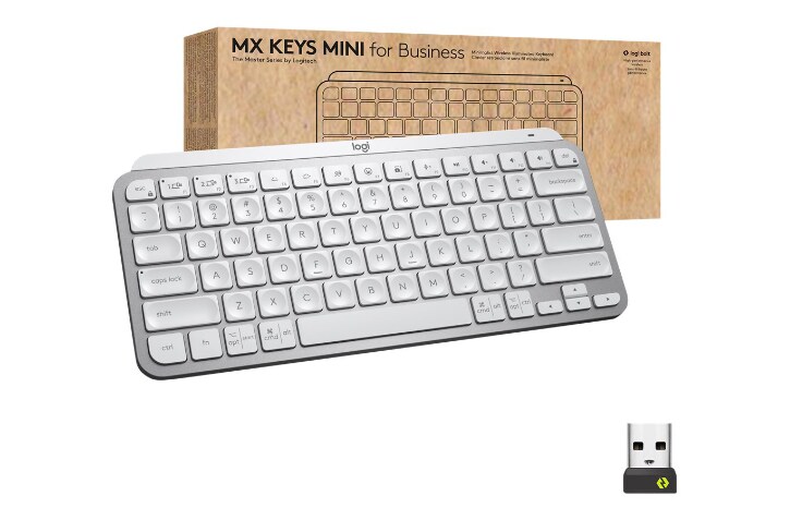 Standard Significance Brilliant Logitech MX Keys Mini for Business - keyboard - pale gray - 920-010595 -  Keyboards - CDW.com