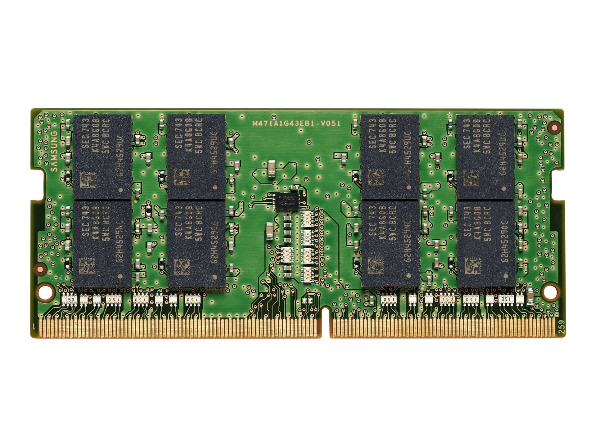 HP - DDR4 - module - 16 GB - SO-DIMM 260-pin - 3200 MHz / PC4-25600 - unbuf