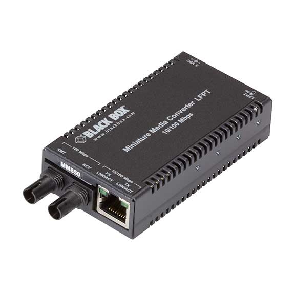 BLACK BOX 10/100MBPS MEDIA CONVERTER