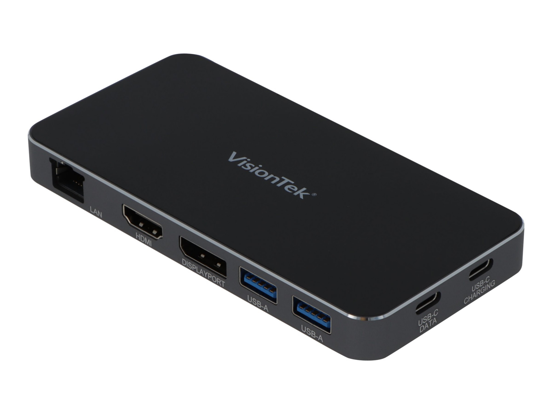 VisionTek VT400 - Dual Display USB-C Docking Station with Power Passthrough