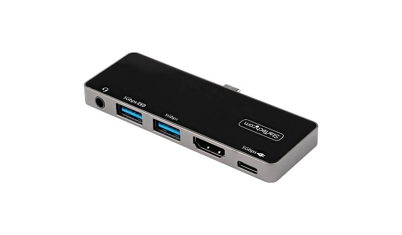 StarTech.com USB C Mini Dock - 4K 60Hz HDMI USB C Multiport Adapter/ Hub PD