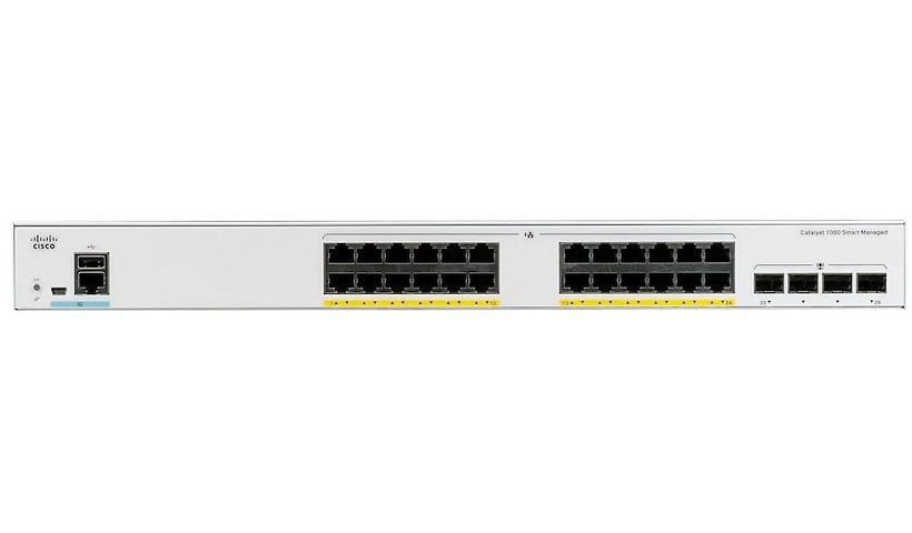 Cisco Catalyst 1000FE-24T-4G-L - switch - 24 ports - managed - rack-mountab