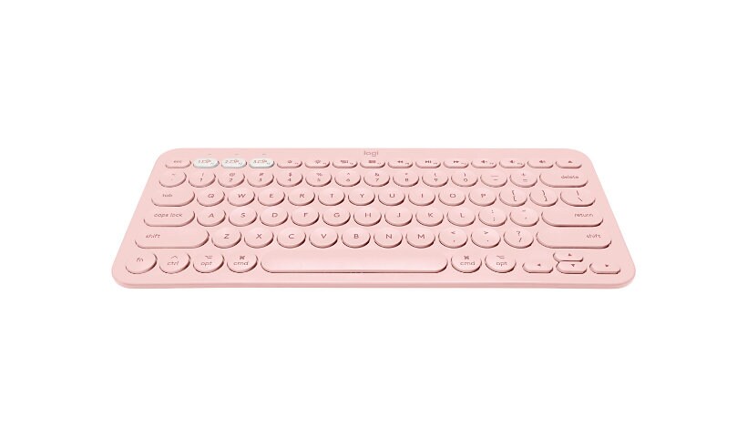 Logitech K380 Multi-Device Bluetooth Keyboard for Mac - clavier - rose