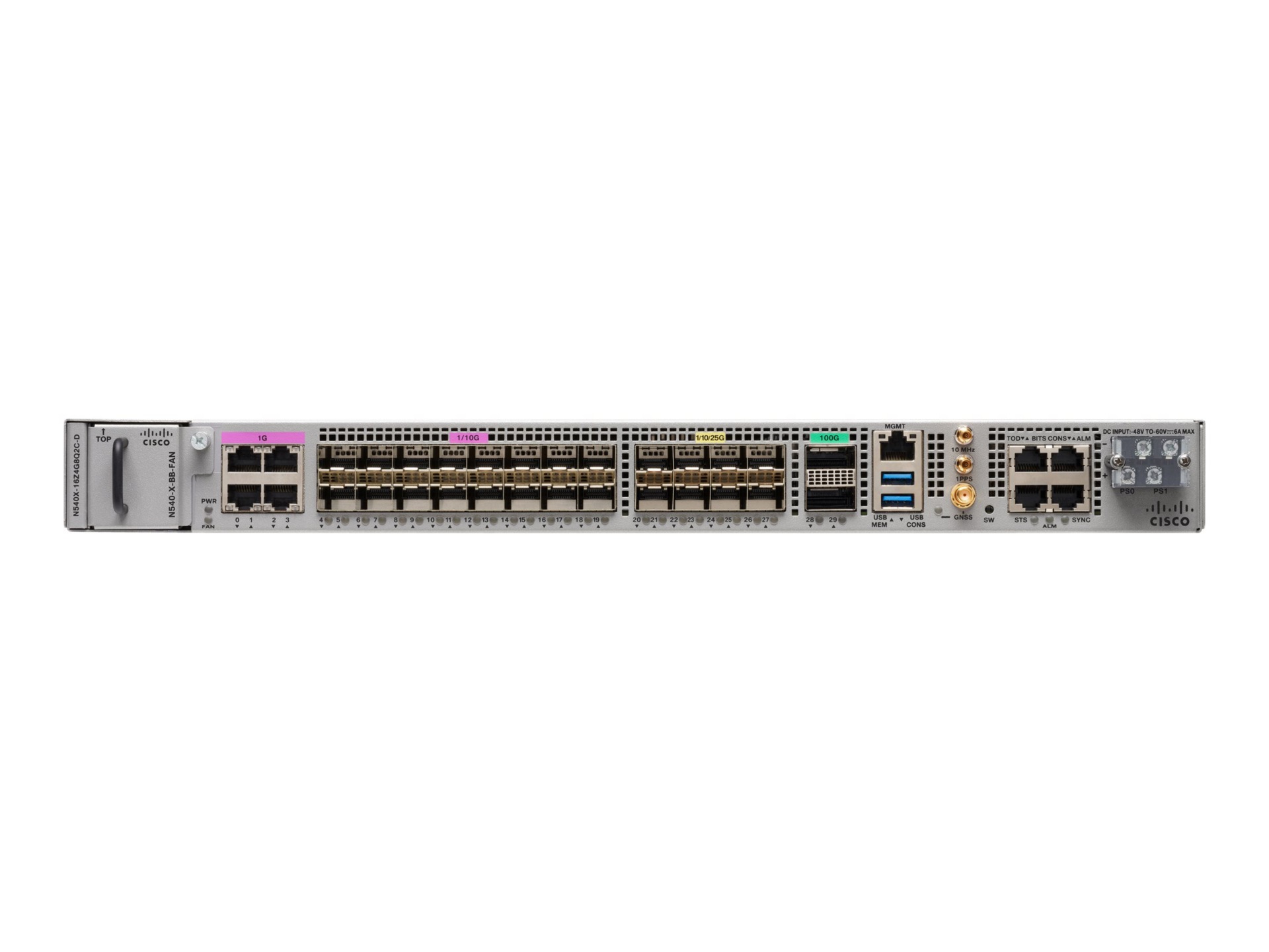 Cisco Network Convergence System 540 - router - rack-mountable