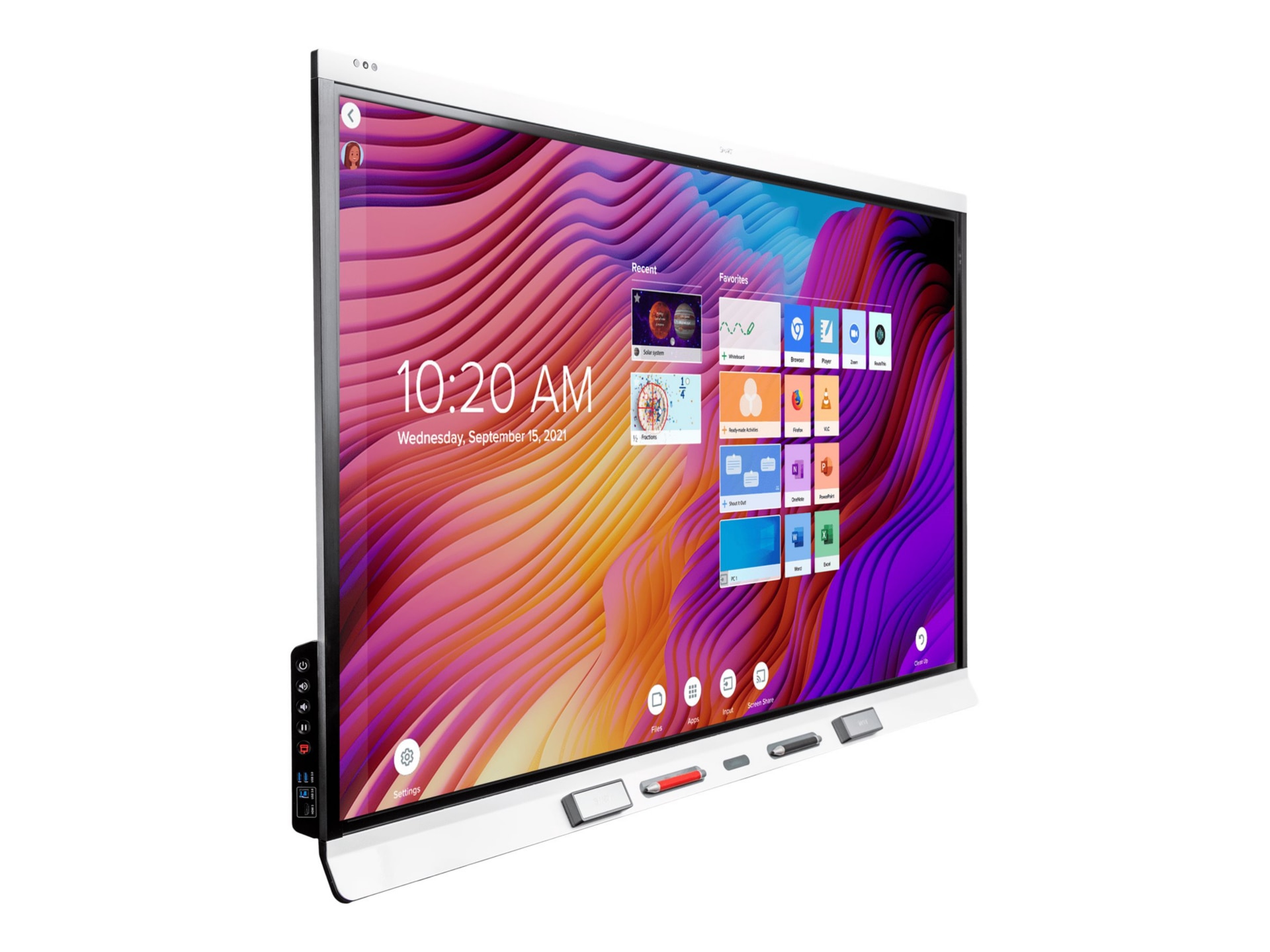 SMART Board SBID-6265S-C 6000S Series - 65" LED-backlit LCD display - 4K - for interactive communication