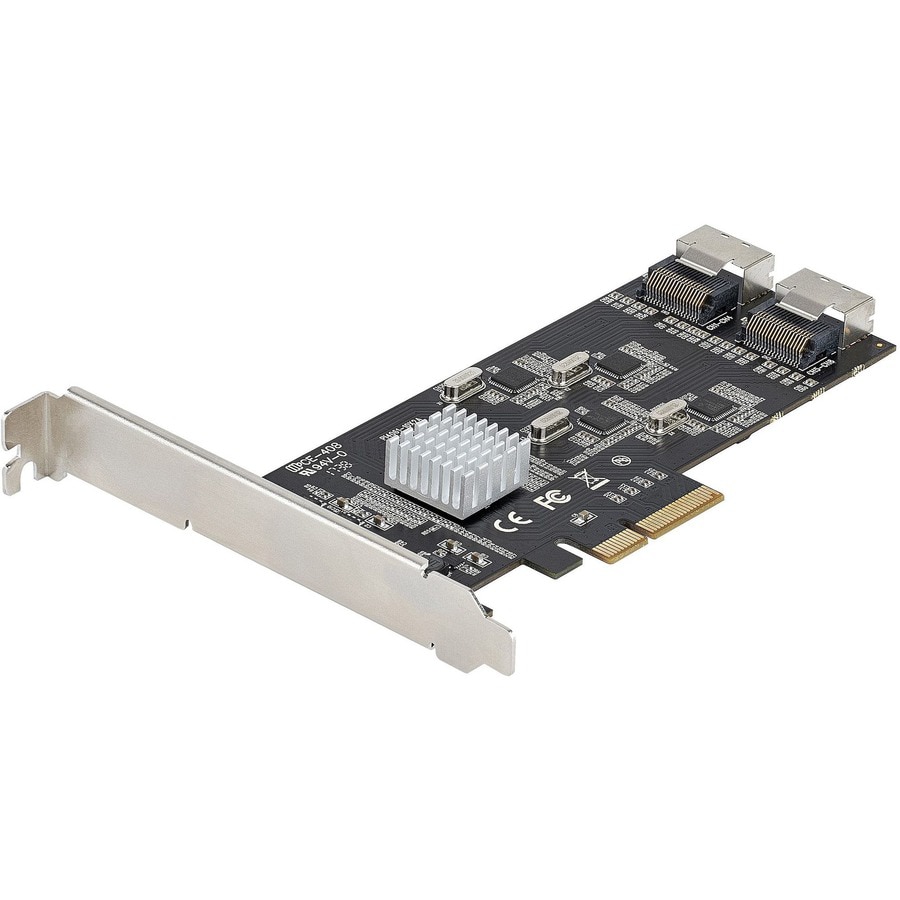 StarTech.com 8 Port SATA PCIe Card - 6Gbps SATA III PCIe Card with 4 Controllers - PCI Express x4