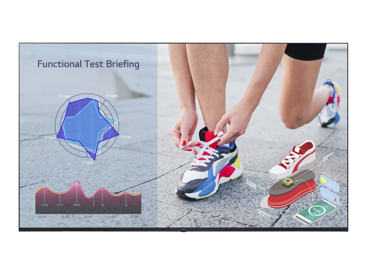 LG 50UL3J-E UL3J Series - 50" LED-backlit LCD display - 4K - for digital signage