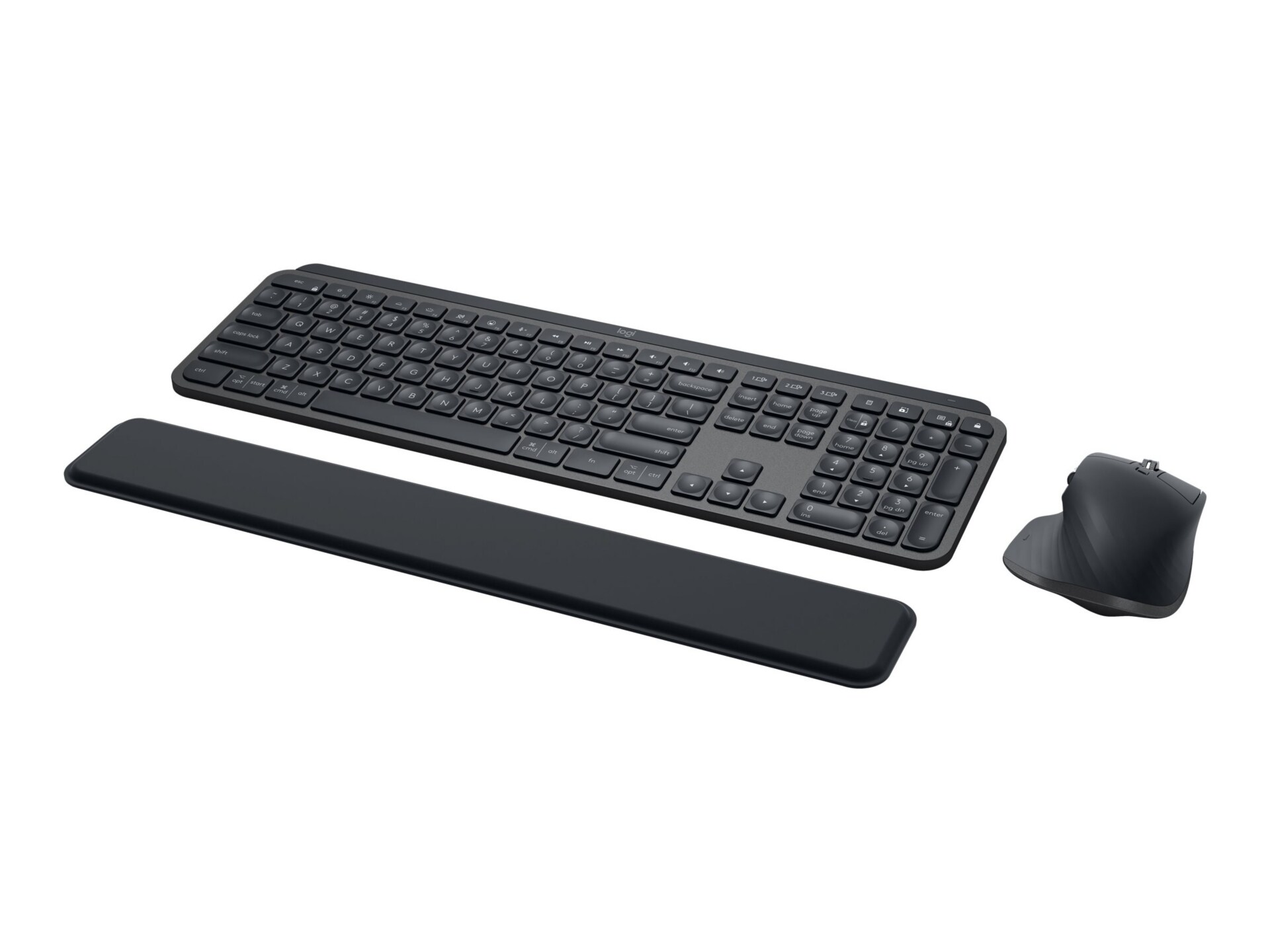 Combo MX Keys pour entreprises de Logitech – ensemble clavier et souris – graphite