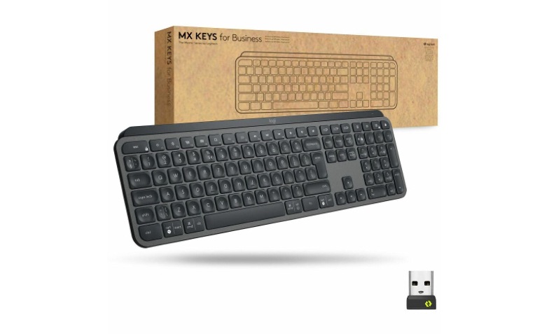 【未開封】Logitech MX KEYS for Business US配列 Logitech MX Keys for Business (Graphite) - Brown Box - 920-010116