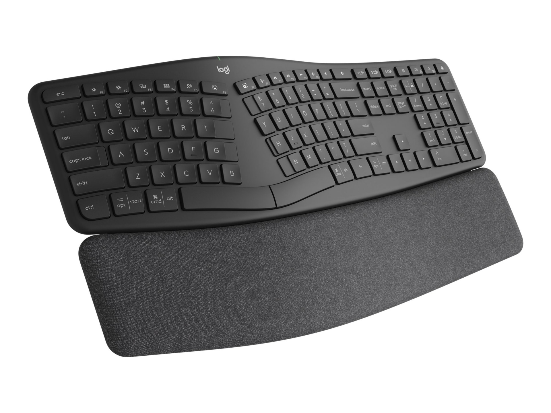 Logitech ERGO K860 pour les entreprises - clavier - graphite