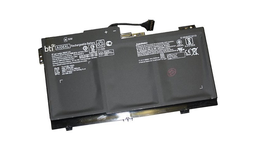 BTI - notebook battery - Li-pol - 7860 mAh - 90 Wh