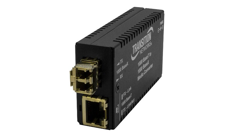Transition Networks M/GE-T Series - fiber media converter - GigE