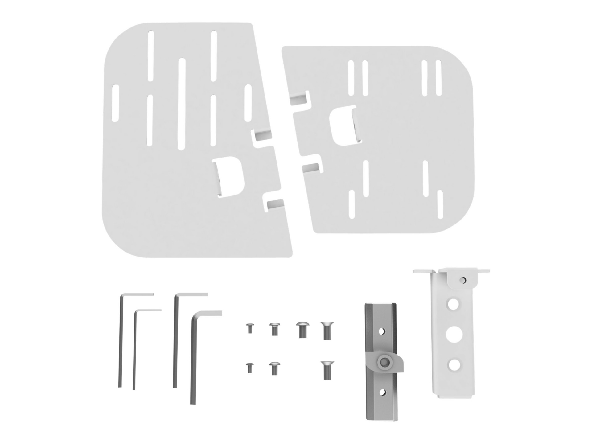 Ergotron CareFit mounting component - for barcode scanner - snow white