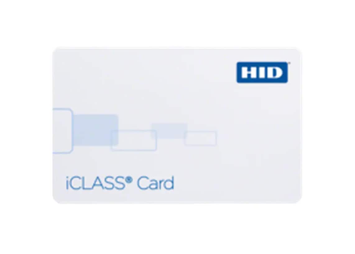 HID iCLASS 2K Bit Programmed Smart Card Reader - Gloss Finish