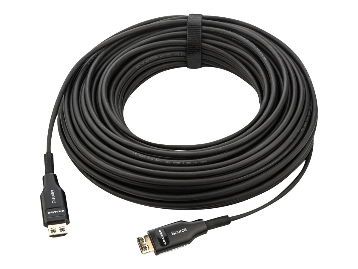Kramer CP-AOCH/60F Series CP-AOCH/60F-50 - HDMI cable - 50 ft