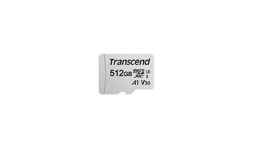 Transcend 300S - flash memory card - 512 GB - microSDXC