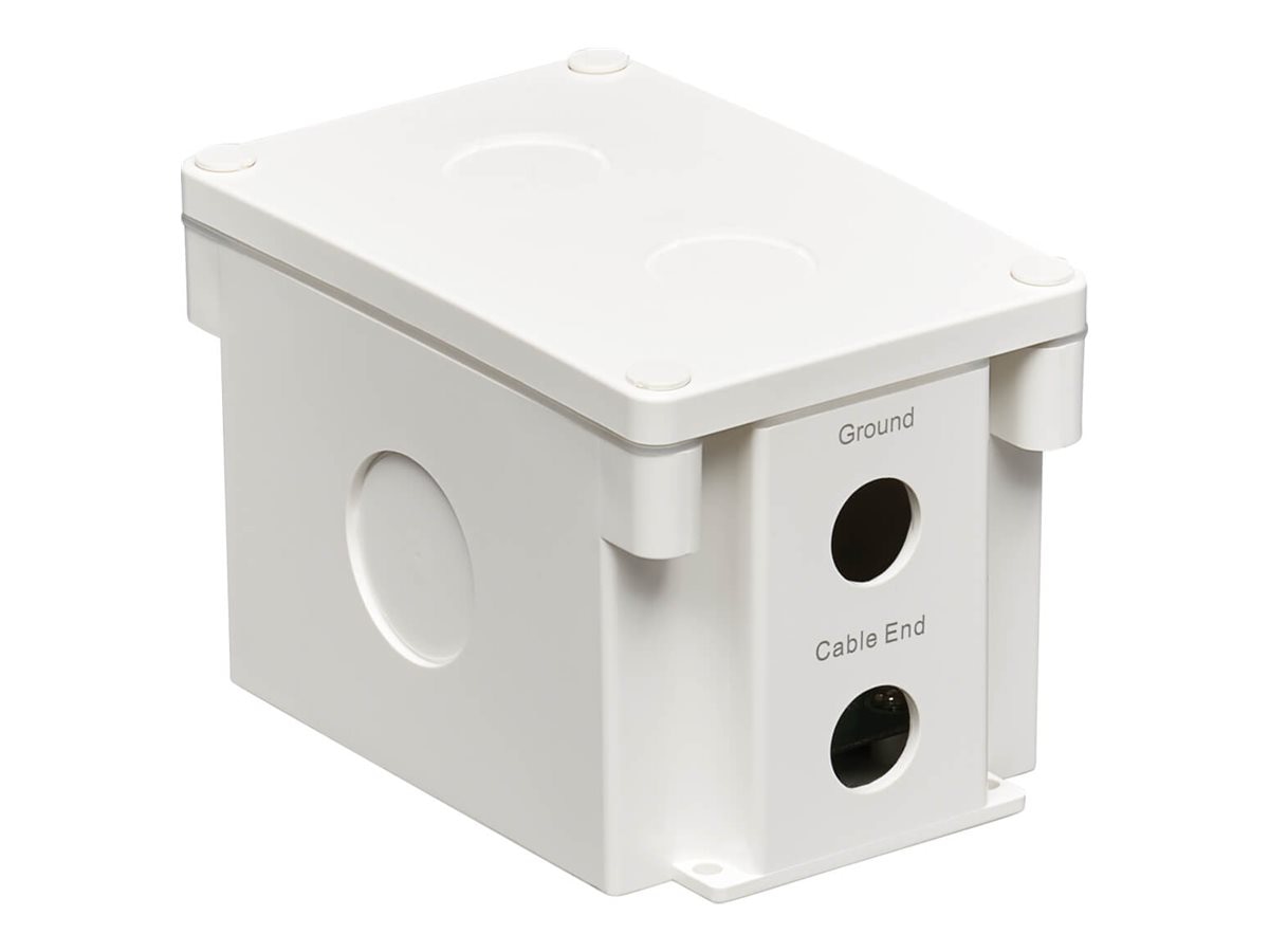 Eaton Tripp Lite Series Outdoor In-Line PoE Surge Protector IP68 Rated 1 Gbps Cat5e/6 IEC Compliant 110 Punch Down TAA