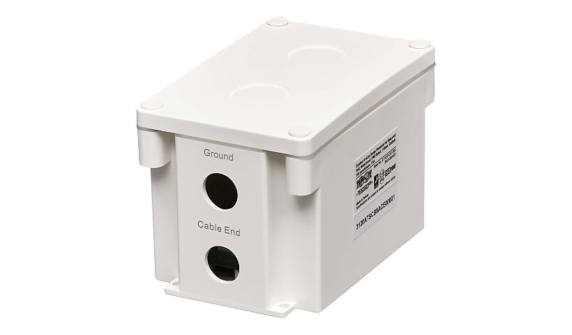 Tripp Lite Outdoor In-Line PoE Surge Protector - IP68 Rated, 1 Gbps, Cat5e/6, IEC Compliant, 110 Punch Down, TAA - surge