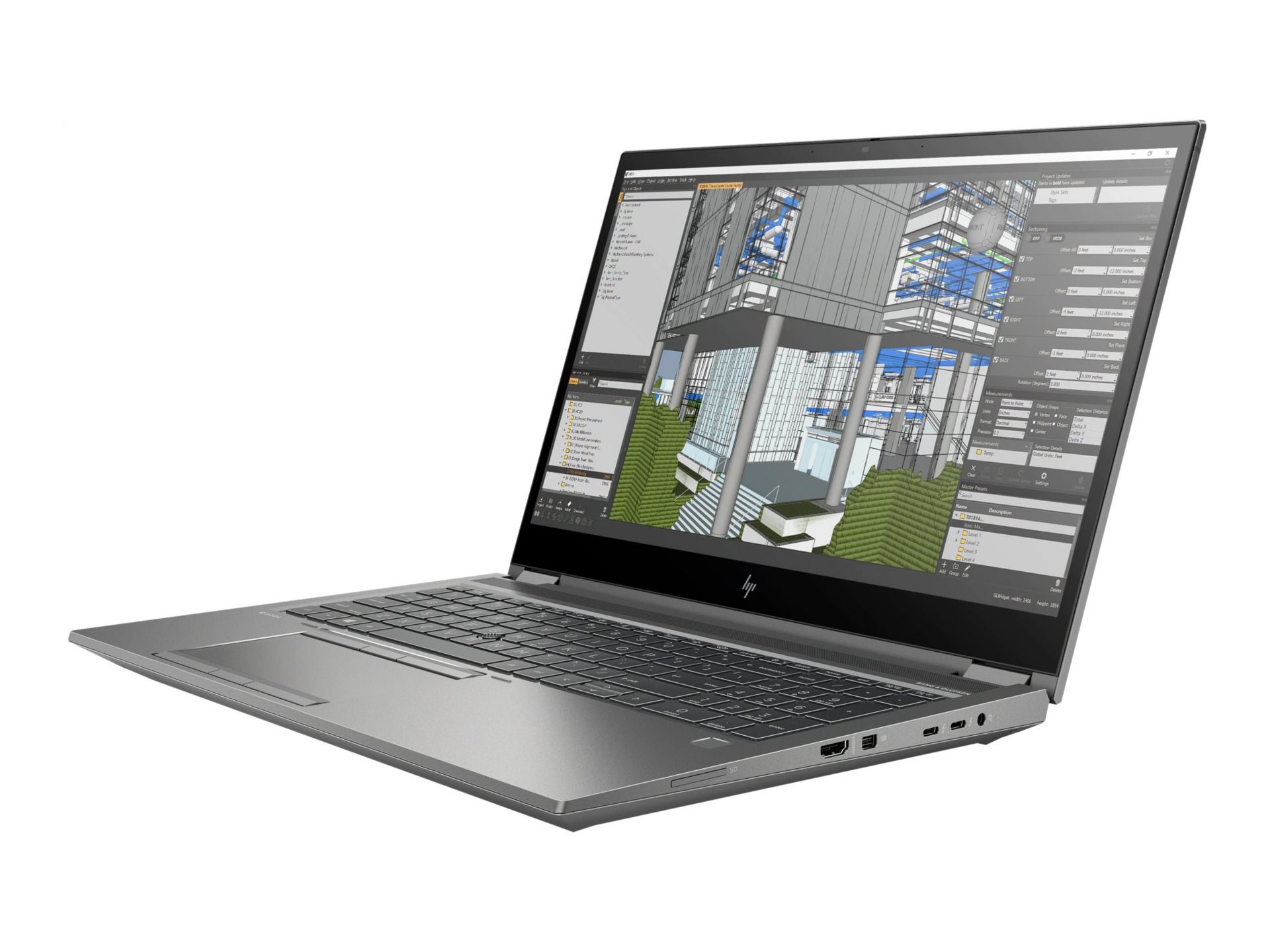 HP ZBook Fury 15 G8 Mobile Workstation - 15.6" - Core i7 11850H - 32 GB RAM - 512 GB SSD - US