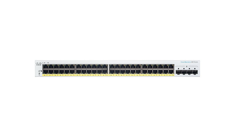 Cisco Business 220 Series CBS220-48P-4G - switch - 52 ports - smart - rack-mountable