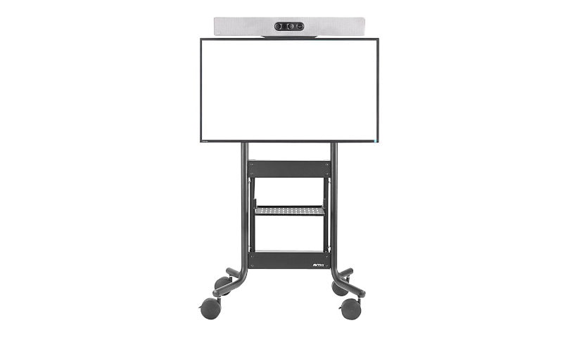 Avteq - cart - for LCD display / video conferencing system - black - TAA Compliant