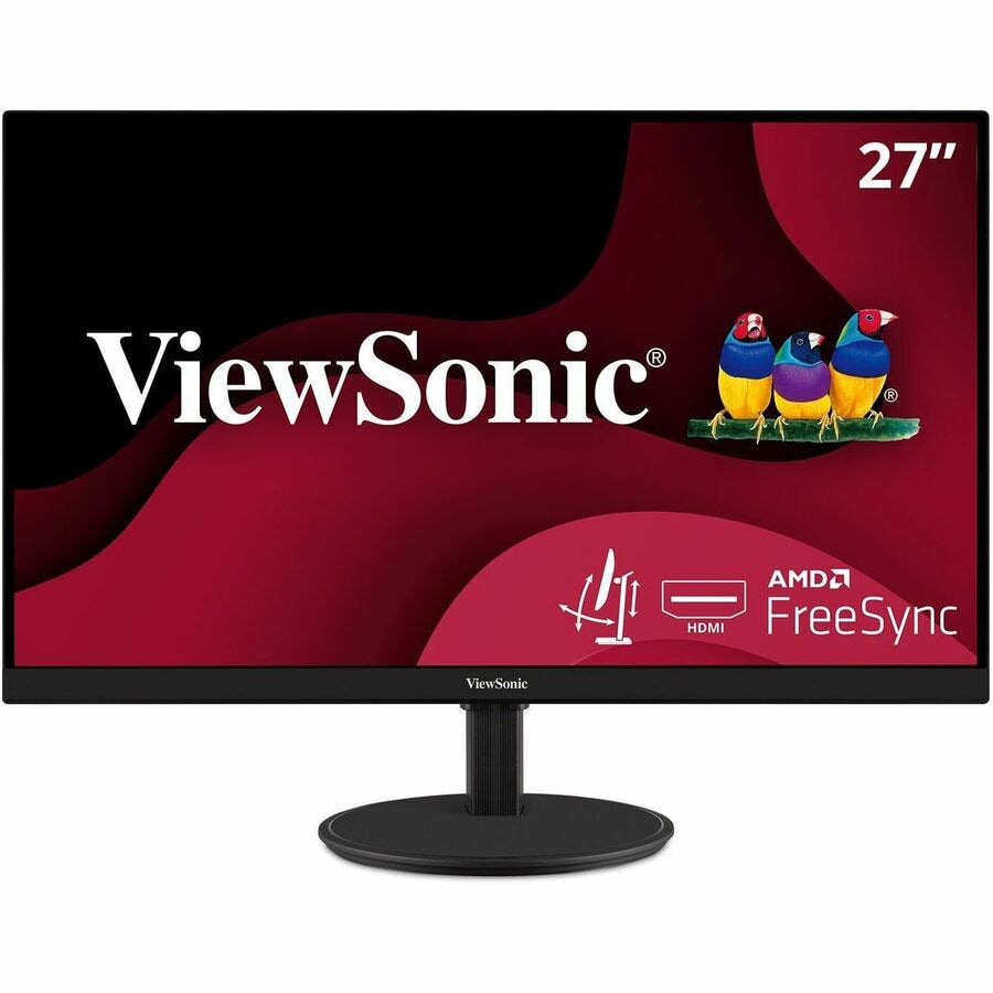 ViewSonic VA2747-MHJ - 1080p Ergonomic Monitor with AMD FreeSync, 75 Hz, Eye Care, HDMI, VGA - 250 cd/m² - 27"