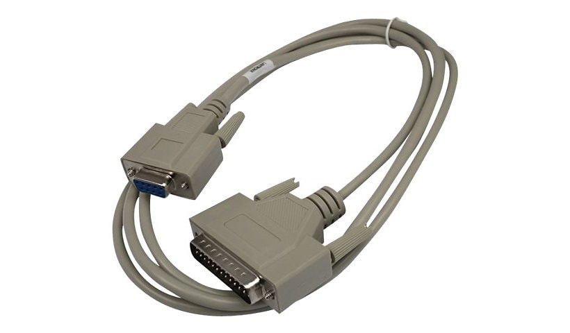 Lantronix - serial cable - DB-25 to DB-9 - 6 ft