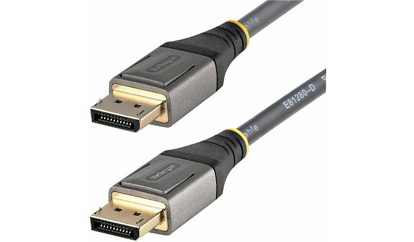 StarTech.com 6ft (2m) VESA Certified DisplayPort 1.4 Cable - 8K 60Hz/4K 120Hz - DP 1.4 Monitor Cord