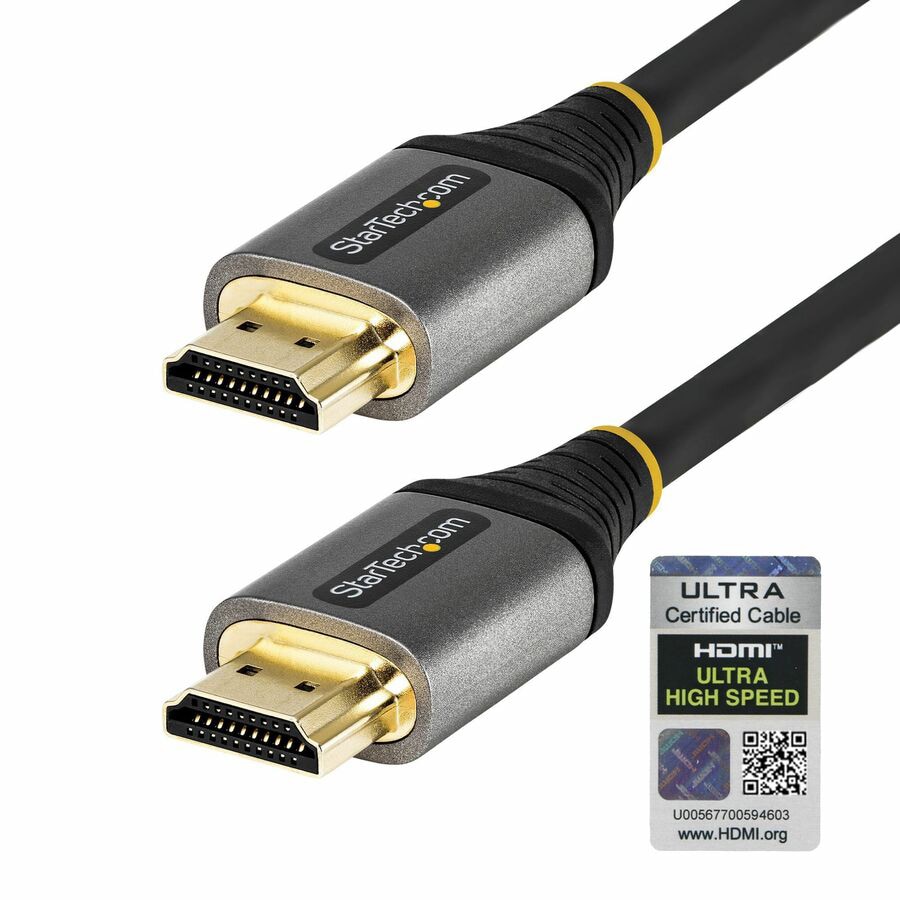 Thumbnail 2 of 9 for StarTech.com 10ft/3m HDMI 2.1 Cable, Certified Ultra High Speed HDMI Cable 48Gbps, 8K 60Hz/4K 120Hz HDR10+, 8K HDMI