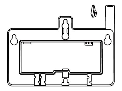 Yealink - wall mount for VoIP phone