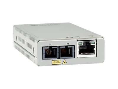 Allied Telesis AT MMC200LX/SC - fiber media converter - 100Mb LAN - TAA Compliant