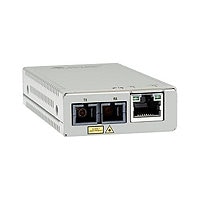 Allied Telesis AT MMC200LX/SC - fiber media converter - 100Mb LAN - TAA Com