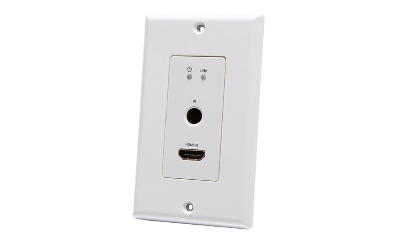 C2g 4k Hdmi Hdbaset Rs232 And Ir Single Gang Wall Plate Transmitter Vid C2g30021 - What Is A Wall Plate And Its Purpose
