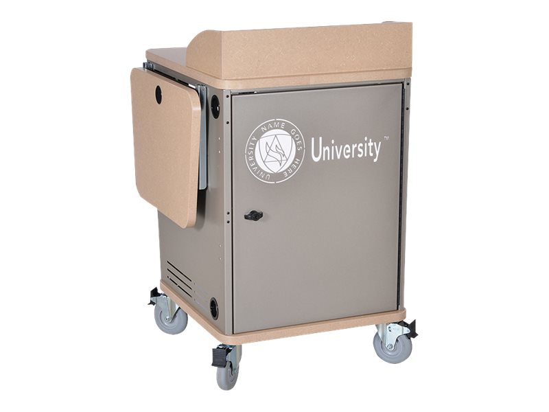 Spectrum Inspiration Plus lectern - surround - fusion maple, silver sparkle