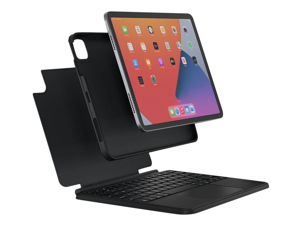 BrydgeAir MAX+ - keyboard and folio case (detachable magnetic snapfit case)