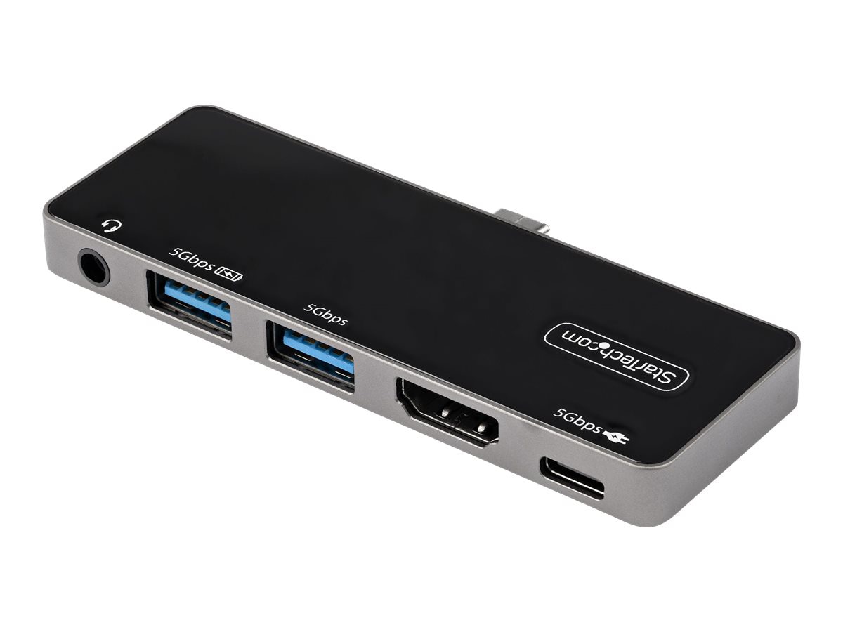 StarTech.com USB C Multiport Adapter - USB-C to 4K HDMI/PD/USB - Mini Dock