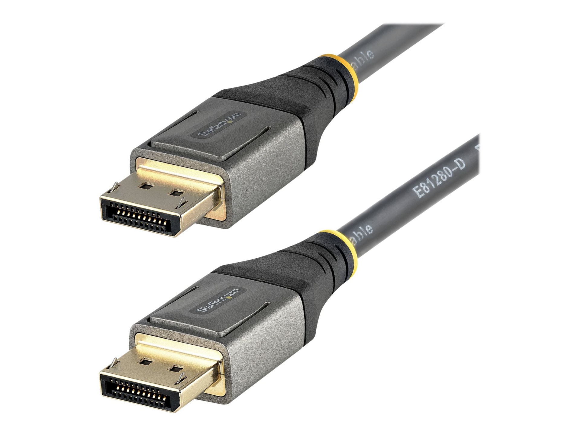 StarTech.com 10ft (3m) VESA Certified DisplayPort 1,4 Cable, 8K 60Hz HDR10, UHD 4K 120Hz Video, DP to DP Monitor Cord,
