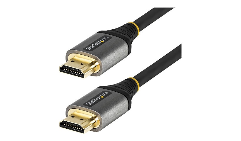 StarTech.com 10ft/3m HDMI 2.1 Cable, Certified Ultra High Speed HDMI Cable 48Gbps, 8K 60Hz/4K 120Hz HDR10+, 8K HDMI
