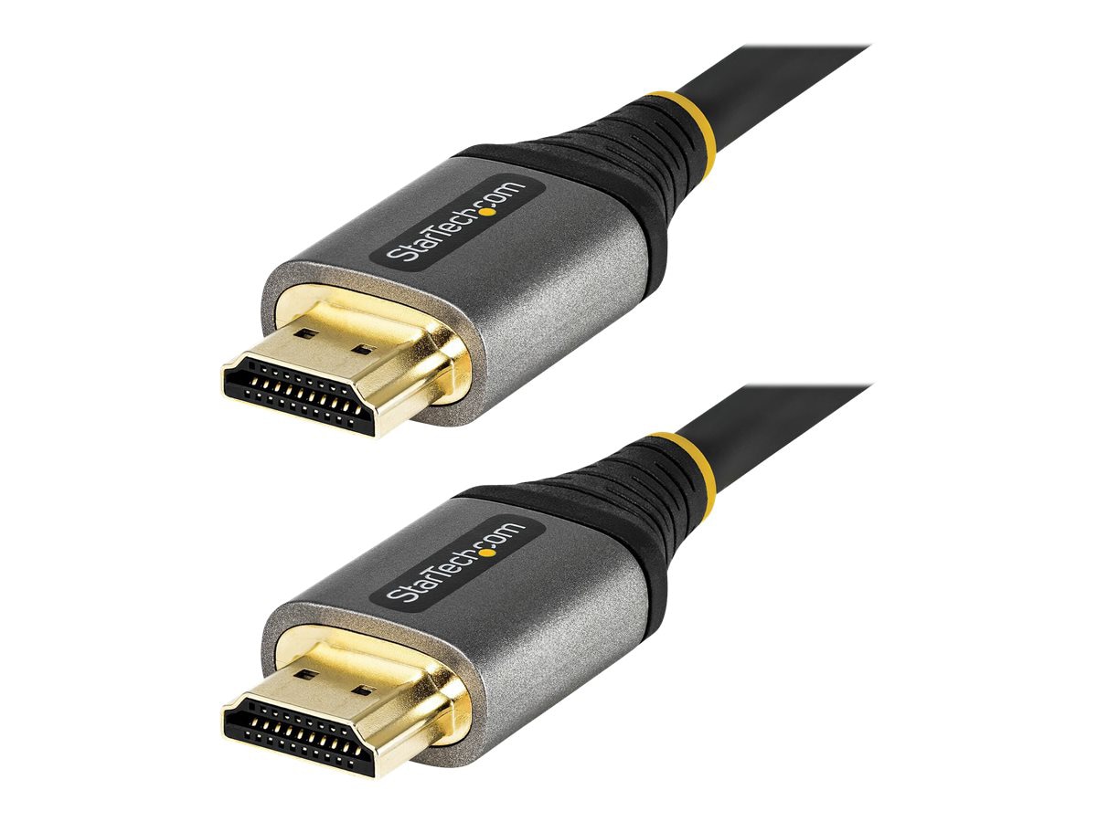 StarTech.com 16ft/5m HDMI 2,1 Cable, Certified Ultra High Speed HDMI Cable 48Gbps, 8K 60Hz/4K 120Hz HDR10+, 8K HDMI