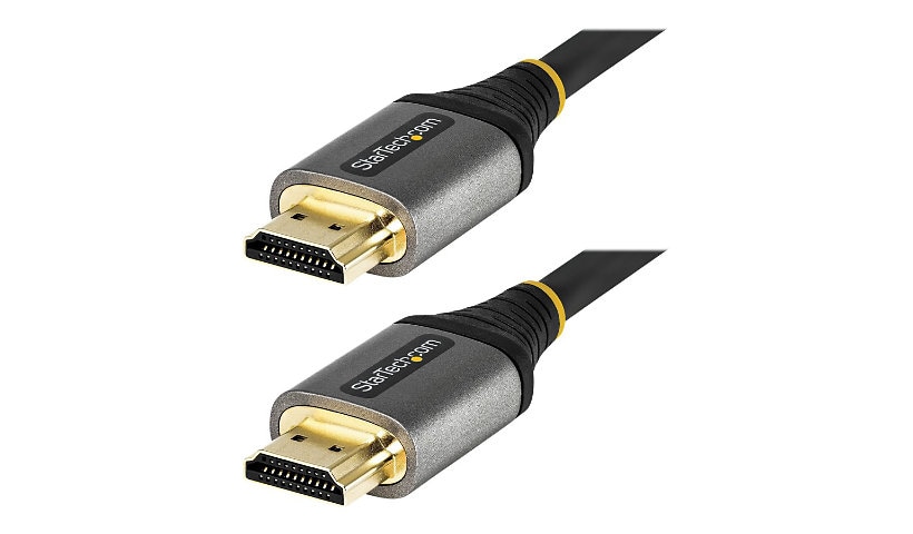 StarTech.com 16ft/5m HDMI 2.1 Cable, Certified Ultra High Speed HDMI Cable 48Gbps, 8K 60Hz/4K 120Hz HDR10+, 8K HDMI