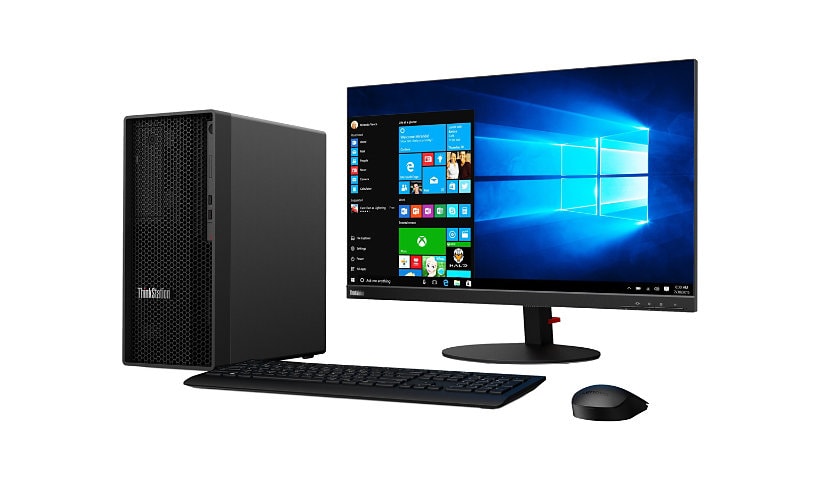 Lenovo ThinkStation P350 - tower - Core i7 11700 2.5 GHz - vPro - 16 GB - SSD 512 GB - US