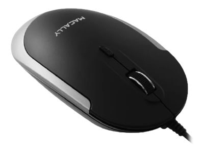 Thumbnail 3 of 10 for Macally DYNAMOUSESG - mouse - USB - black with space gray trim