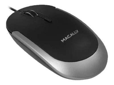 Thumbnail 5 of 10 for Macally DYNAMOUSESG - mouse - USB - black with space gray trim