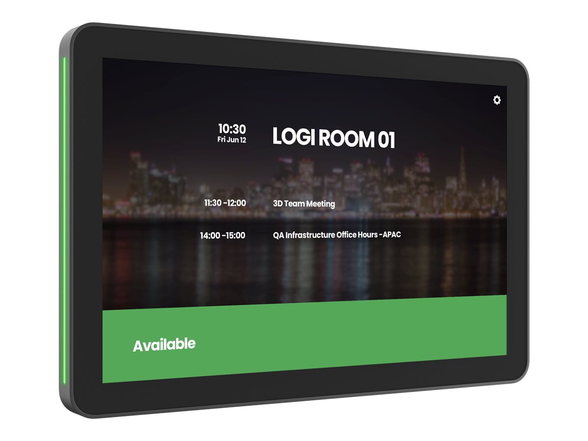 Logitech Tap Panneau de planification spécialement conçu pour les salles de réunion - appareil de vidéoconférence