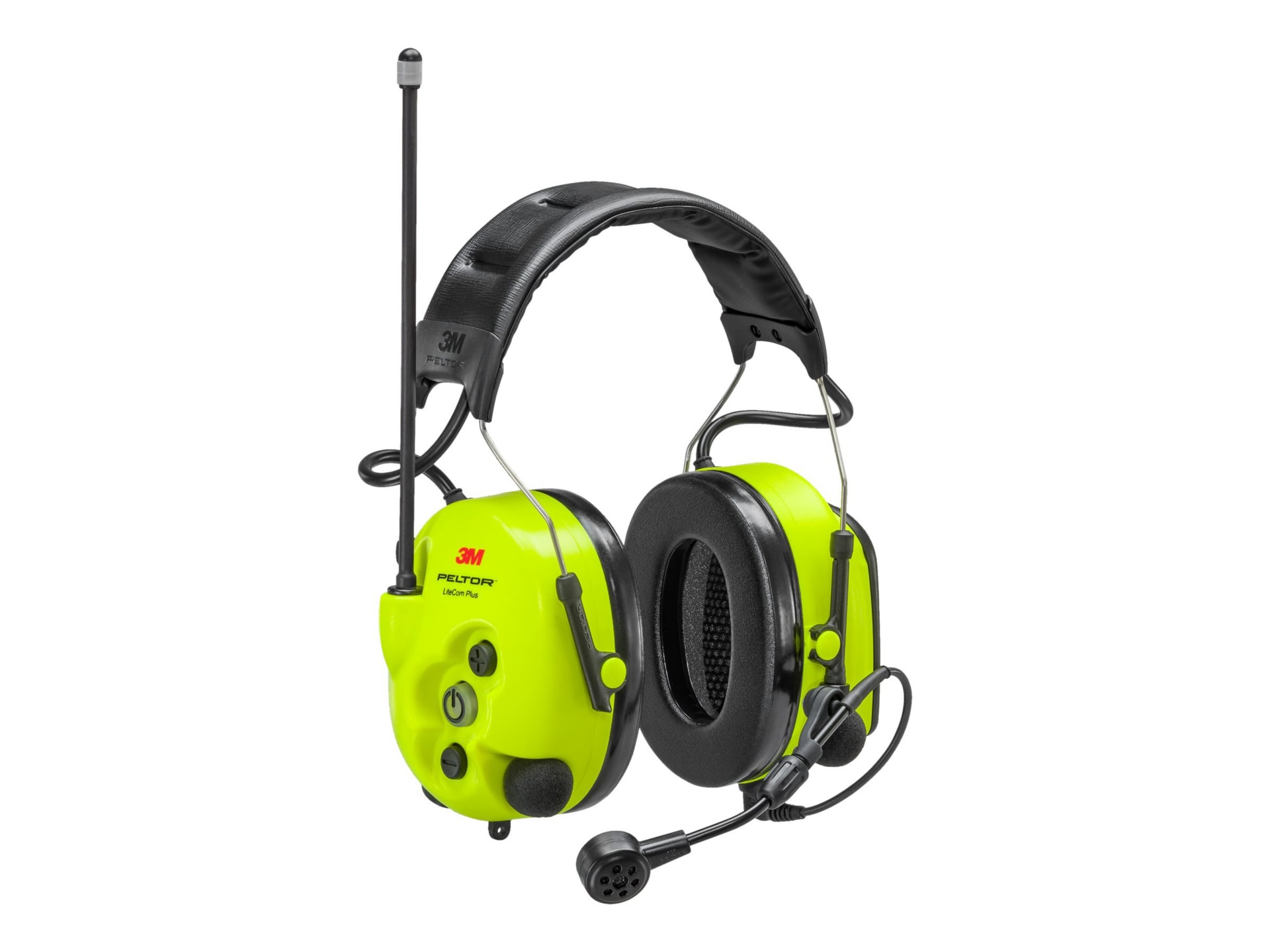 3M Peltor LiteCom Plus - wireless headset - black and yellow