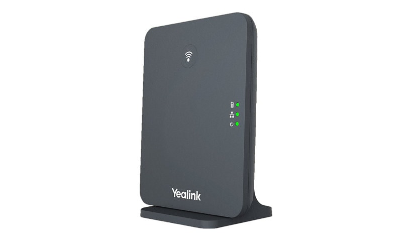 Yealink W70B - station d'accueil pour téléphone sans fil / station d'accueil pour téléphone VoIP avec ID d'appelant - (conférence) à trois capacité d'appel