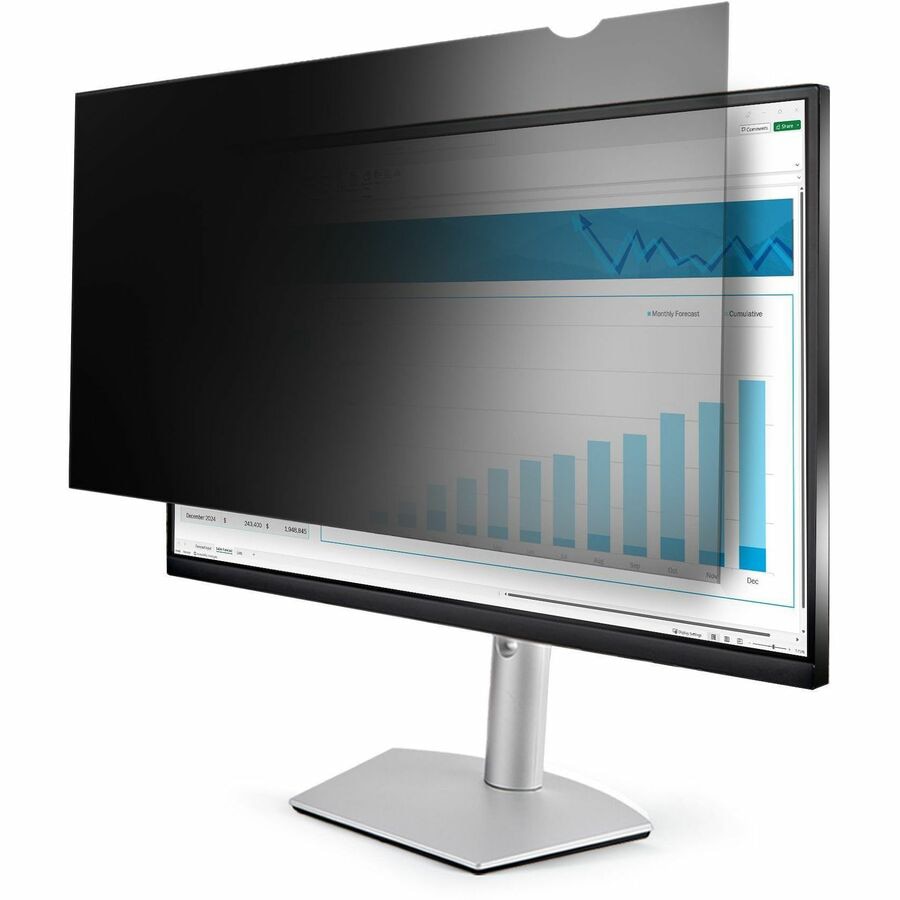 StarTech.com 23.8in Monitor Privacy Screen, Anti-Glare Blue Light Filter, Screen Protector, Matte/Glossy, TAA Compliant