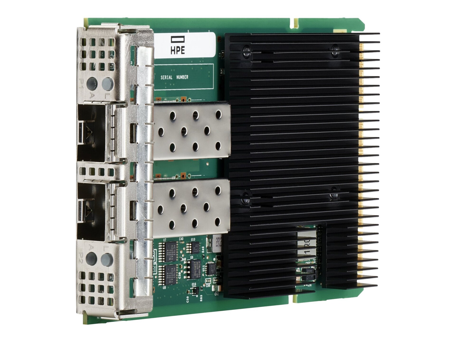 Broadcom BCM57414 - adaptateur réseau - OCP 3.0 - Gigabit Ethernet / 10Gb Ethernet / 25Gb Ethernet SFP28 x 2