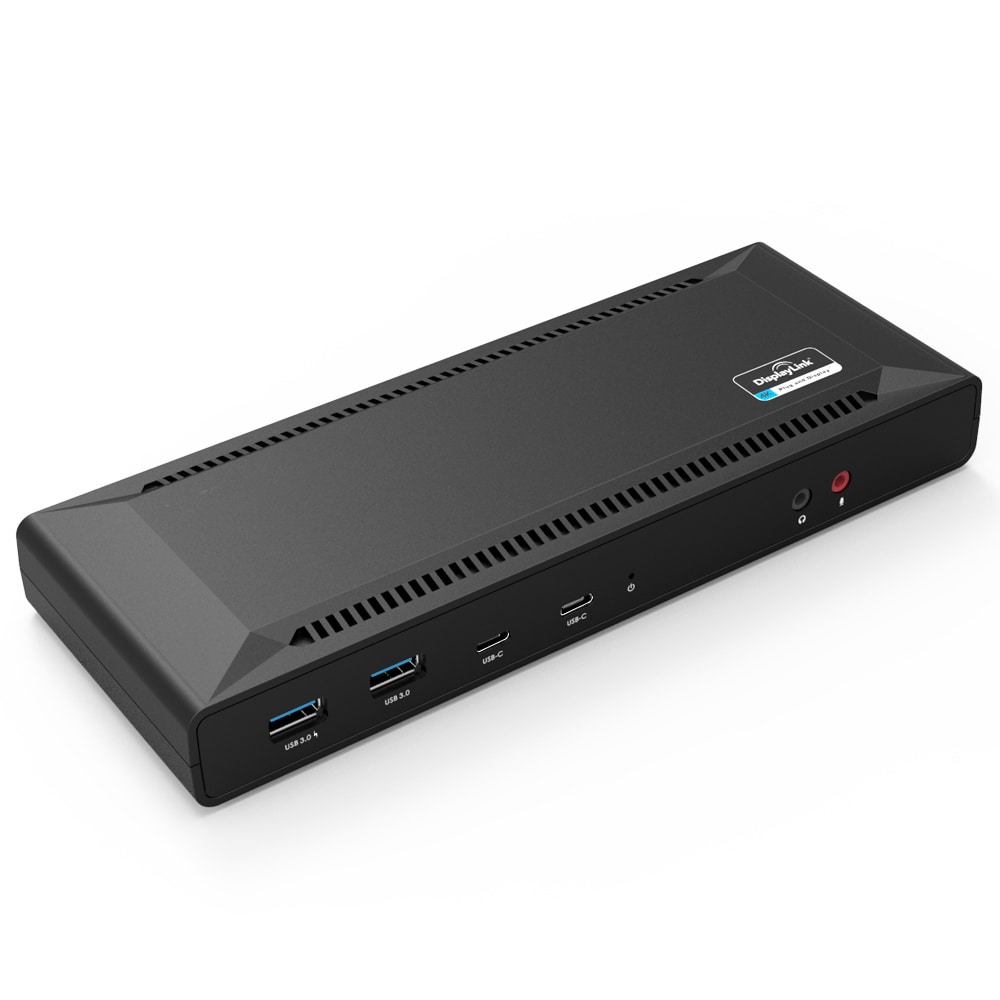 4XEM USB-C Dual 4K with Power Delivery Universal - docking station - USB-C 3.1 Gen 1 - 2 x HDMI, 2 x DP - GigE