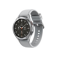 Samsung Galaxy Watch4 Classic - silver - smart watch with ridge sport band - silver - 16 GB